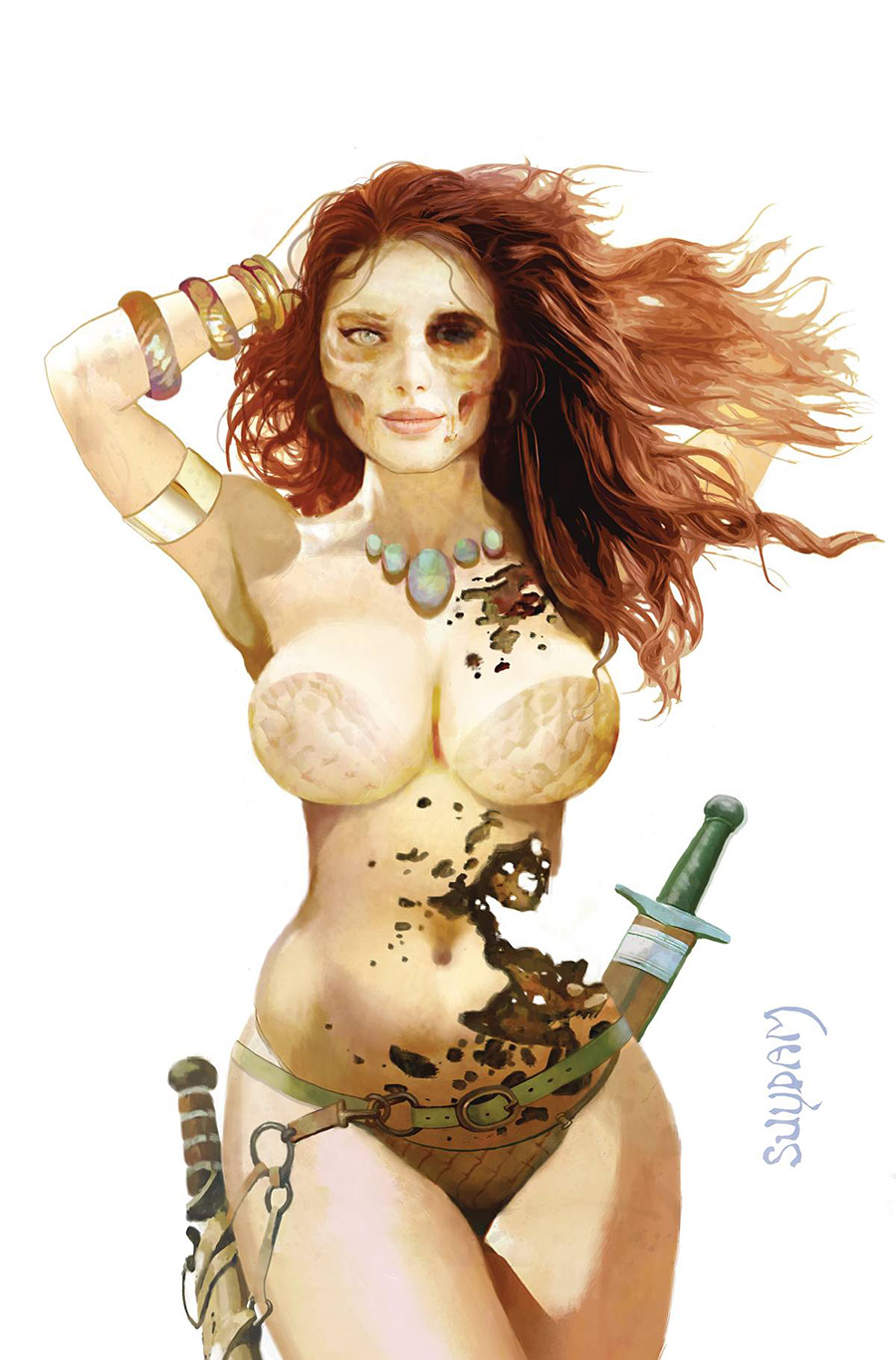 DieNamite Never Dies #2 Cover I Incentive Arthur Suydam Virgin Cover