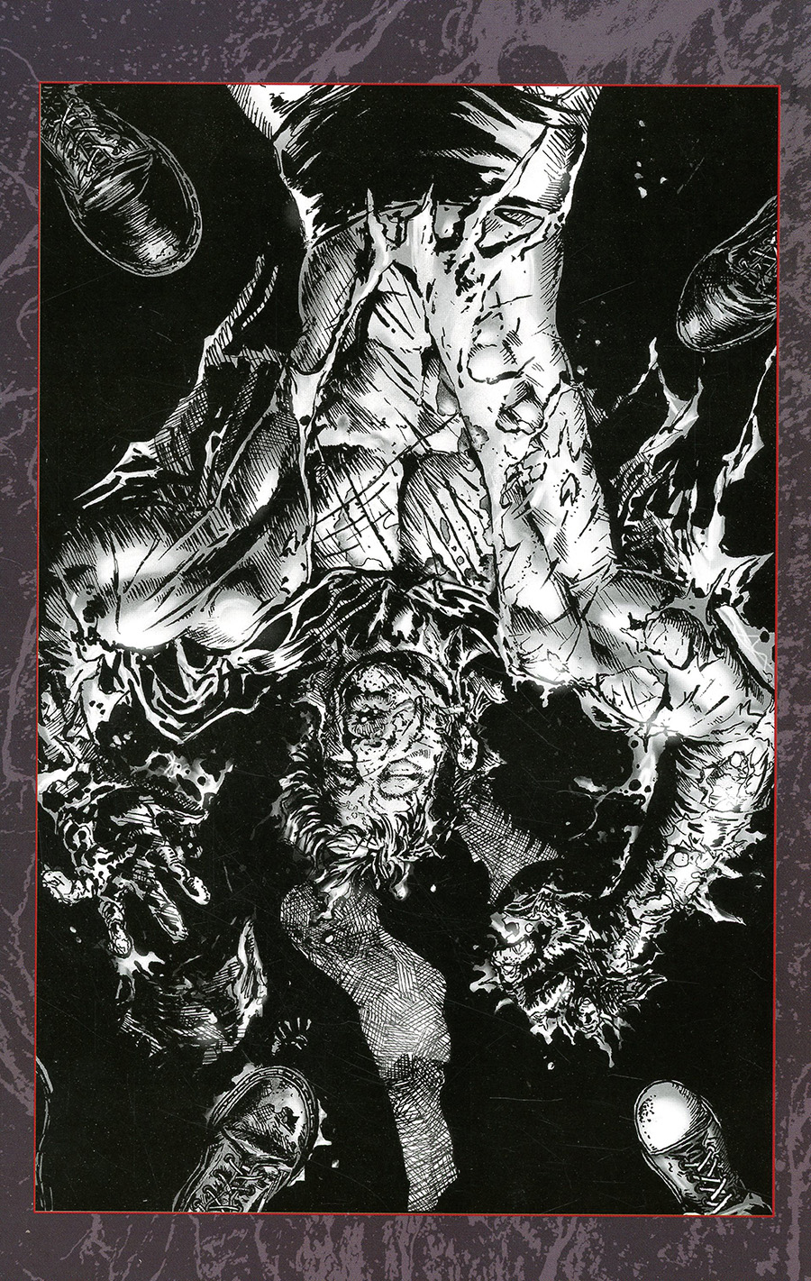 Boys #7 Cover H Incentive Darick Robertson Black & White Virgin Cover (Introductory Priced Edition)