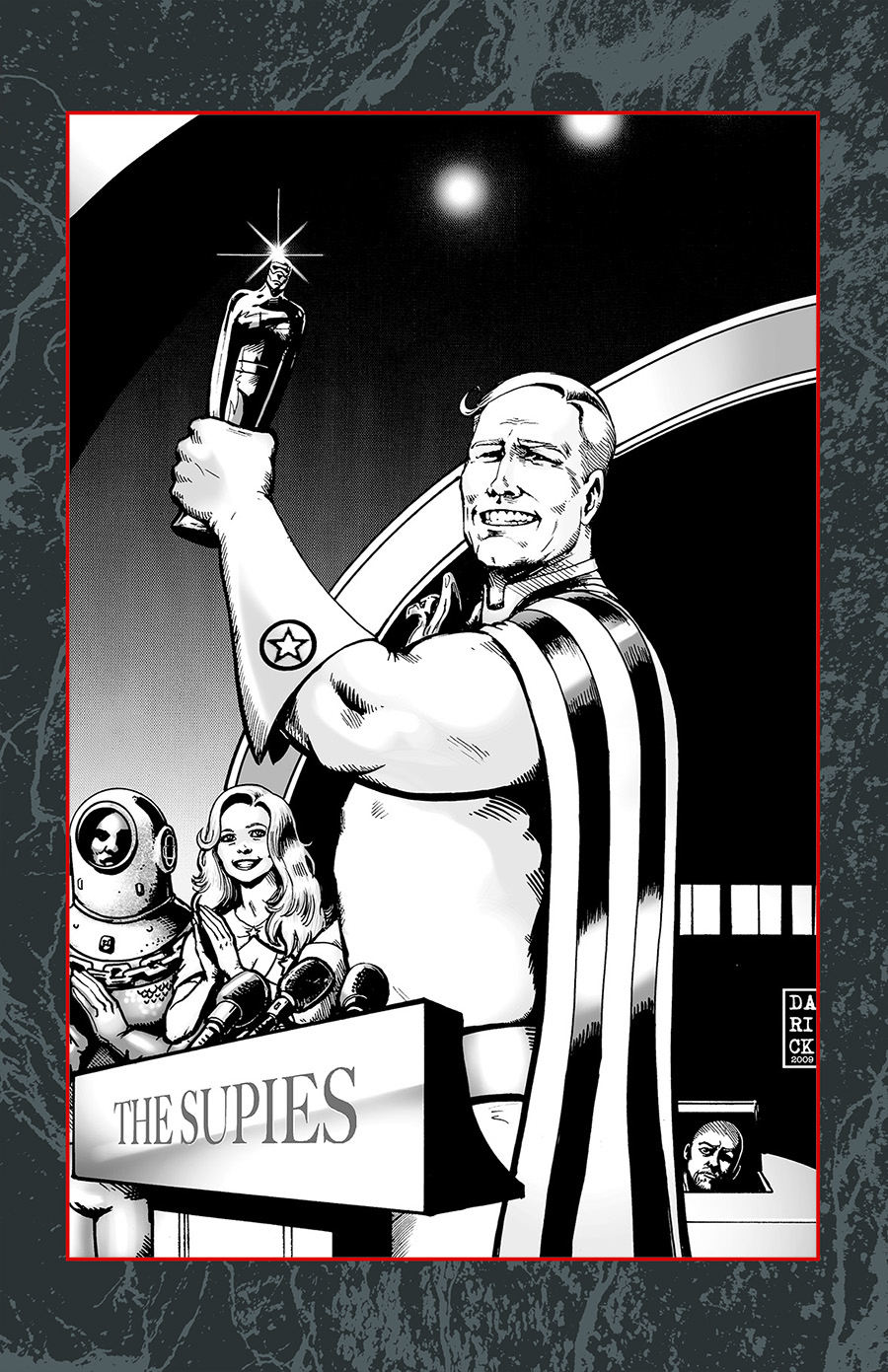 Boys Herogasm #1 Cover G Incentive Darick Robertson Black & White Virgin Cover (Introductory Priced Edition)