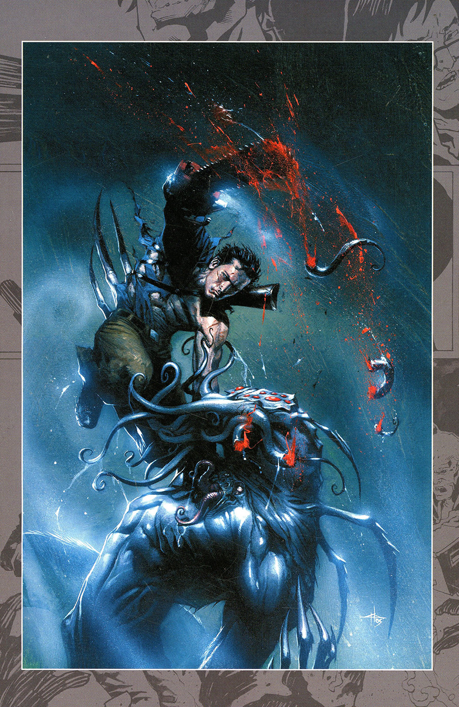 Army Of Darkness #1 (Vs Re-Animator) Cover K Incentive Gabriele Dell Otto Virgin Cover (Introductory Priced Edition)