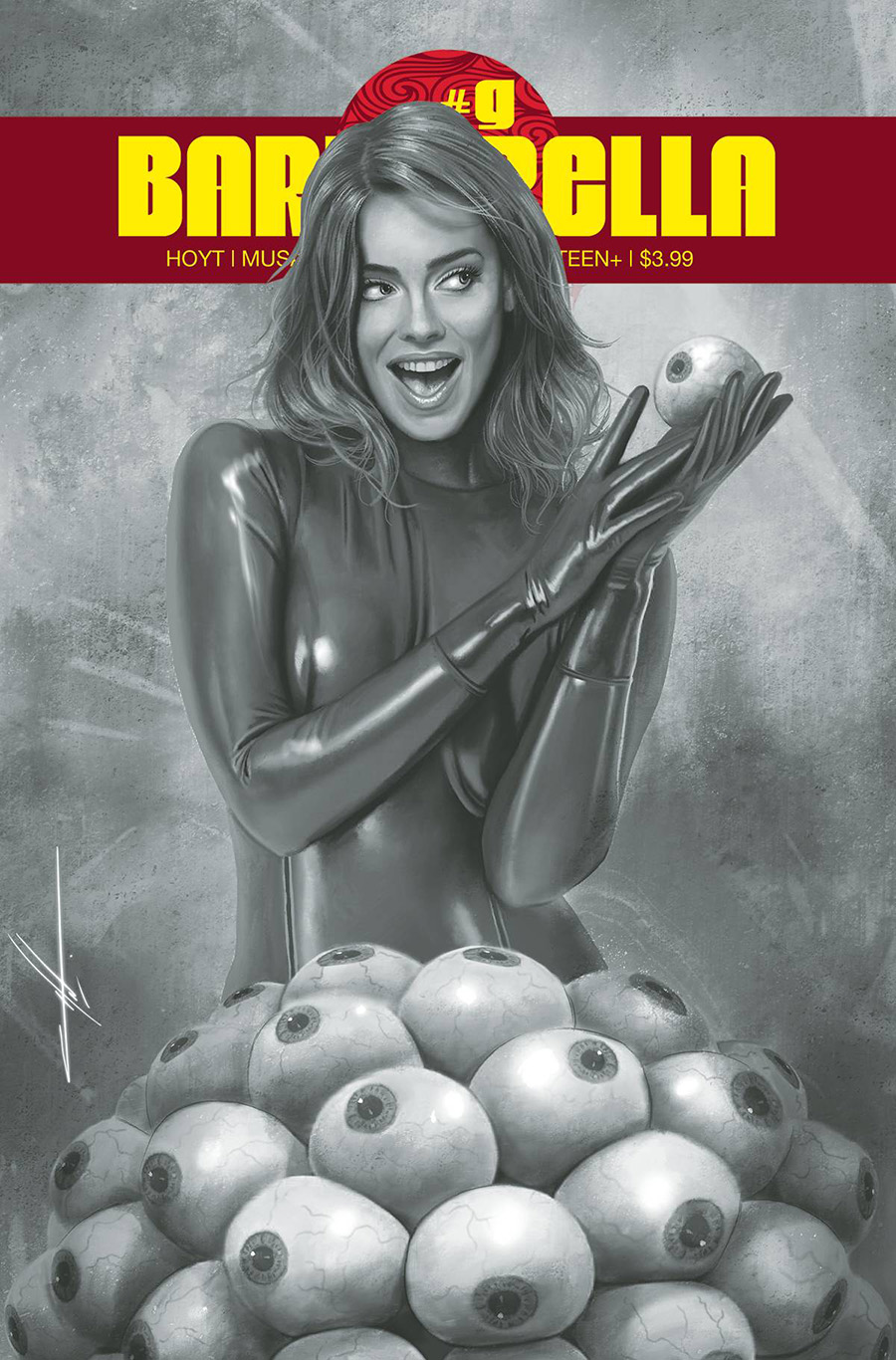 Barbarella Vol 2 #9 Cover H Incentive Carla Cohen Black & White Cover