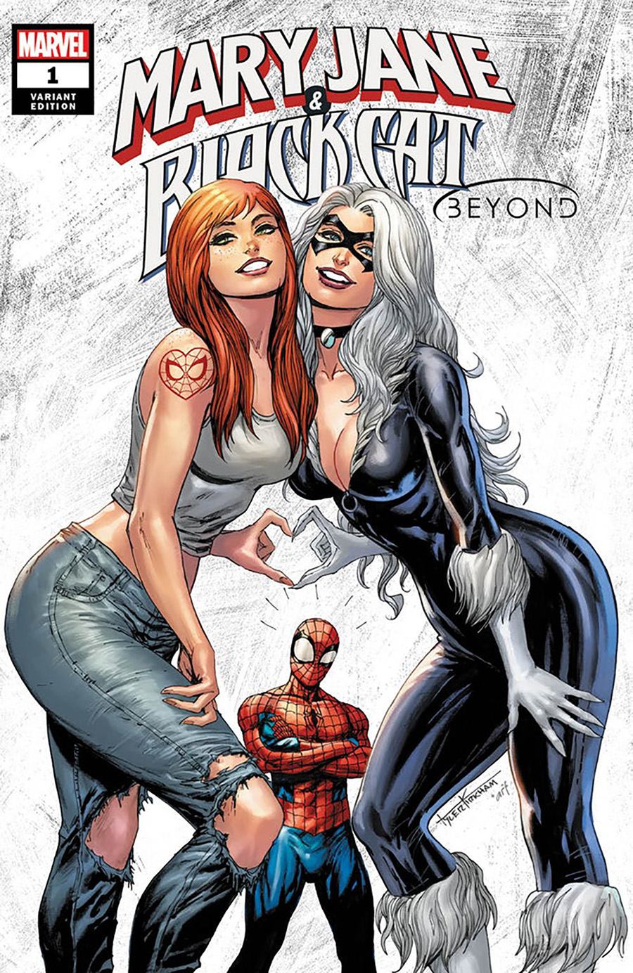 Mary Jane & Black Cat Beyond #1 (One Shot) Cover K DF Exclusive Tyler Kirkham Variant Cover