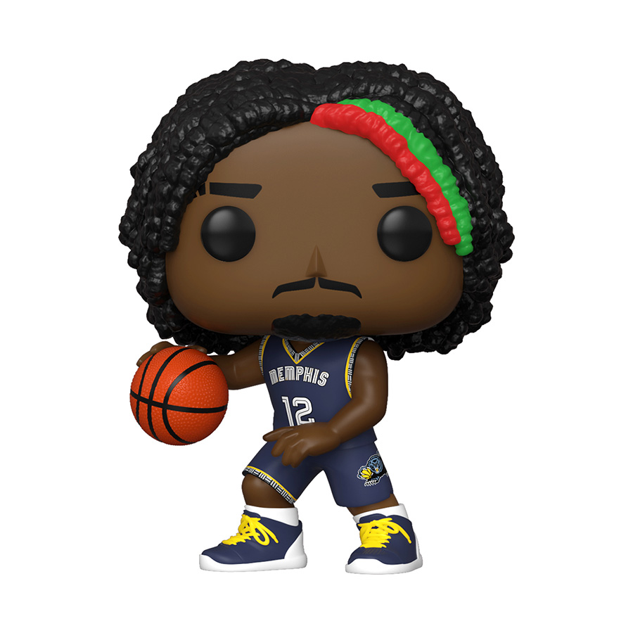 POP NBA Grizzlies Ja Morant Dark Blue Jersey Vinyl Figure