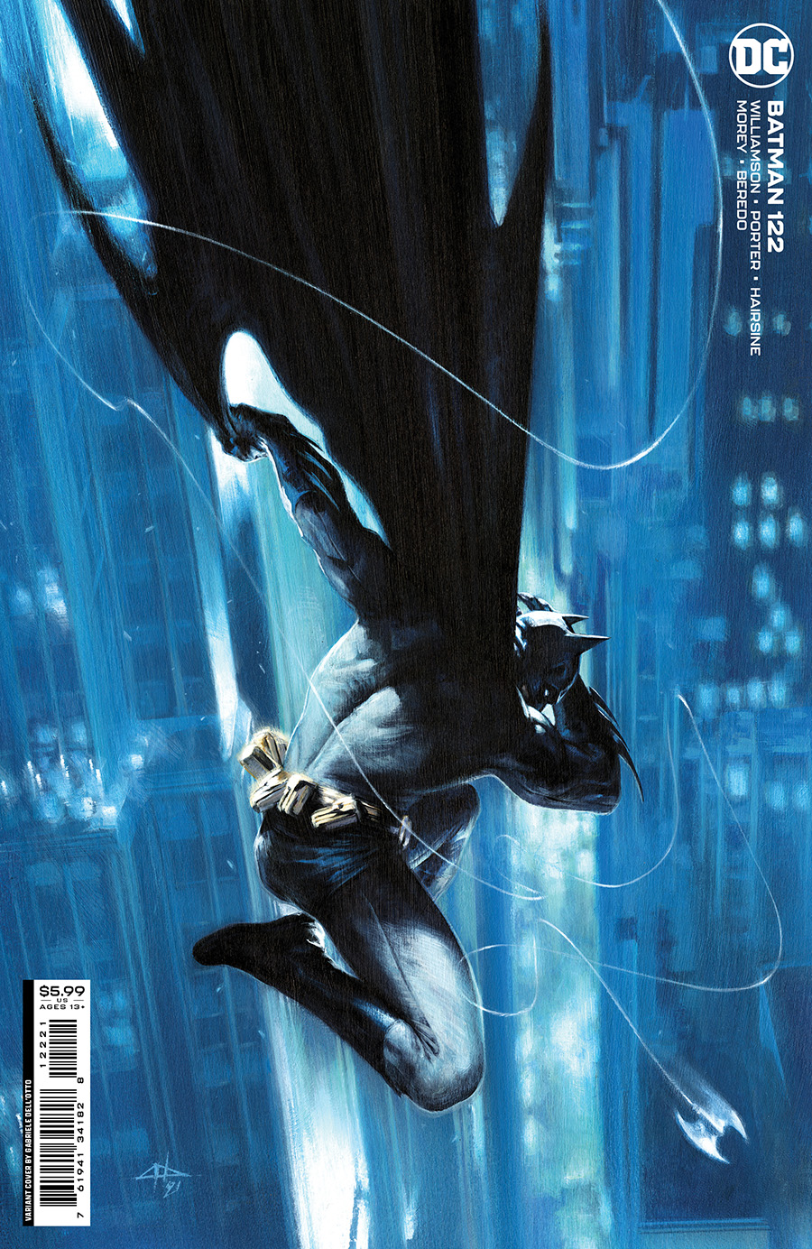 Batman Vol 3 #122 Cover B Variant Gabriele Dell Otto Card Stock Cover (Shadow War Part 2)