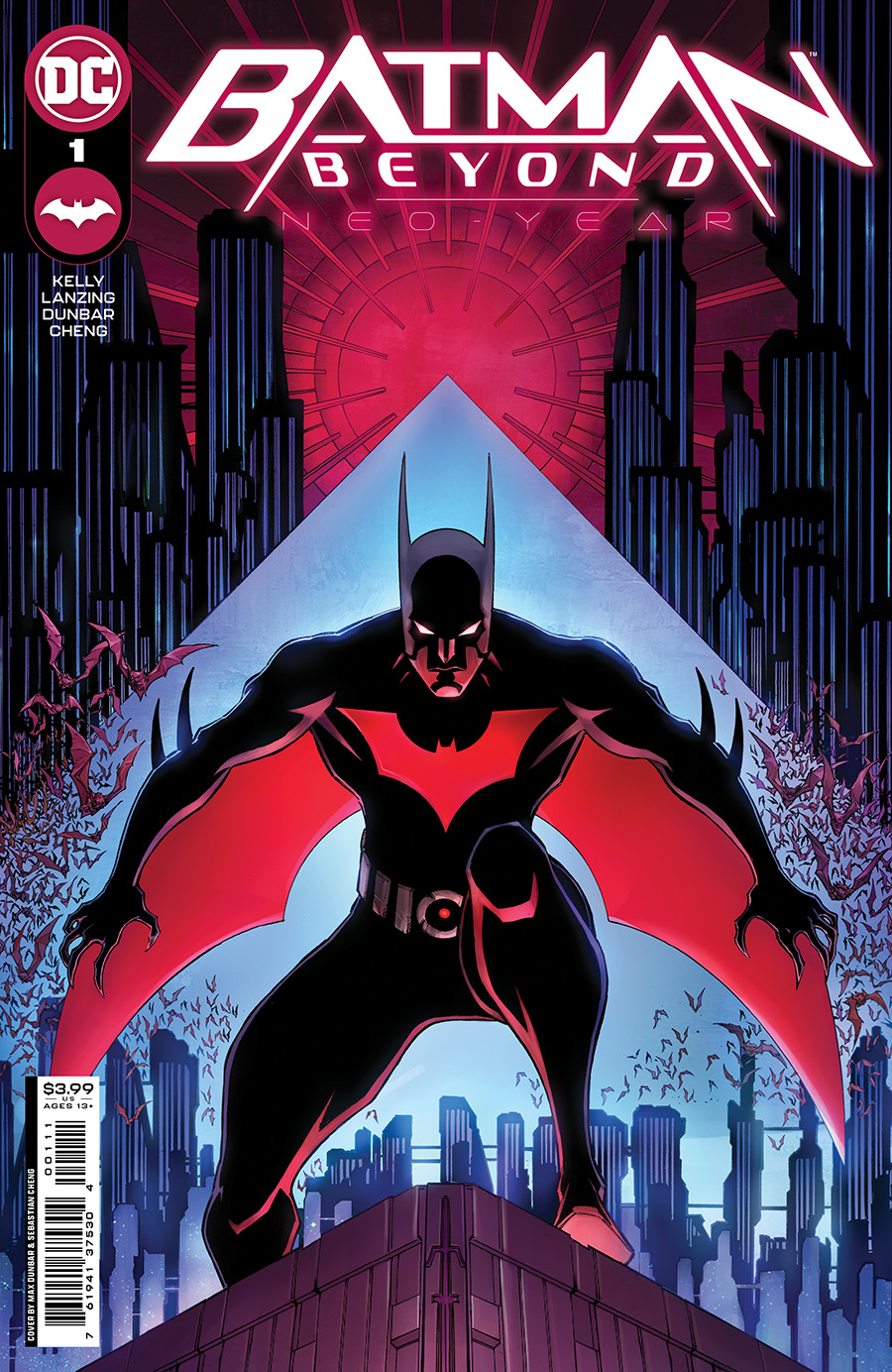 Batman Beyond Neo-Year #1 Cover A Regular Max Dunbar & Sebastian Cheng Cover