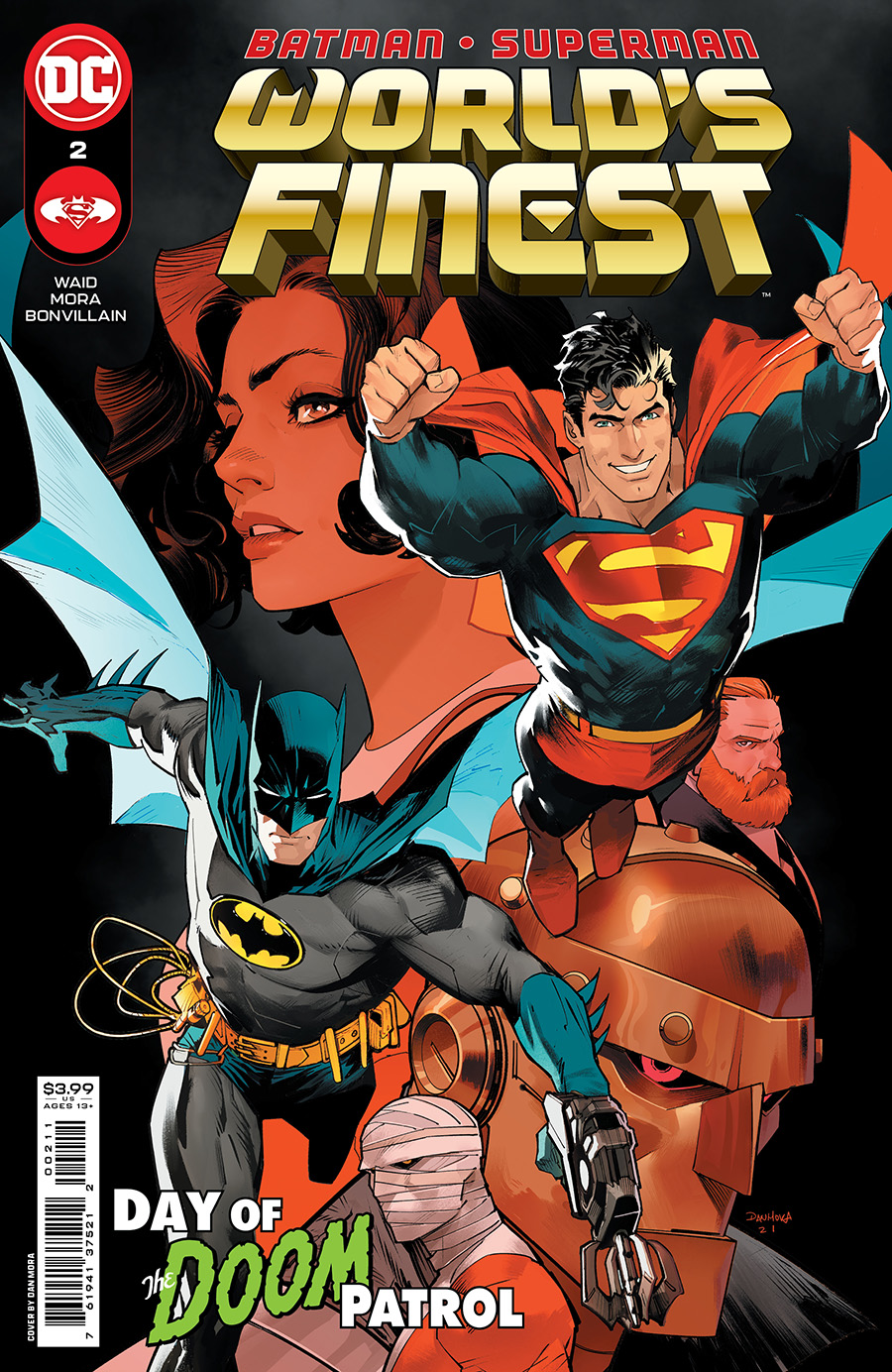 Batman Superman Worlds Finest #2 Cover A Regular Dan Mora Cover