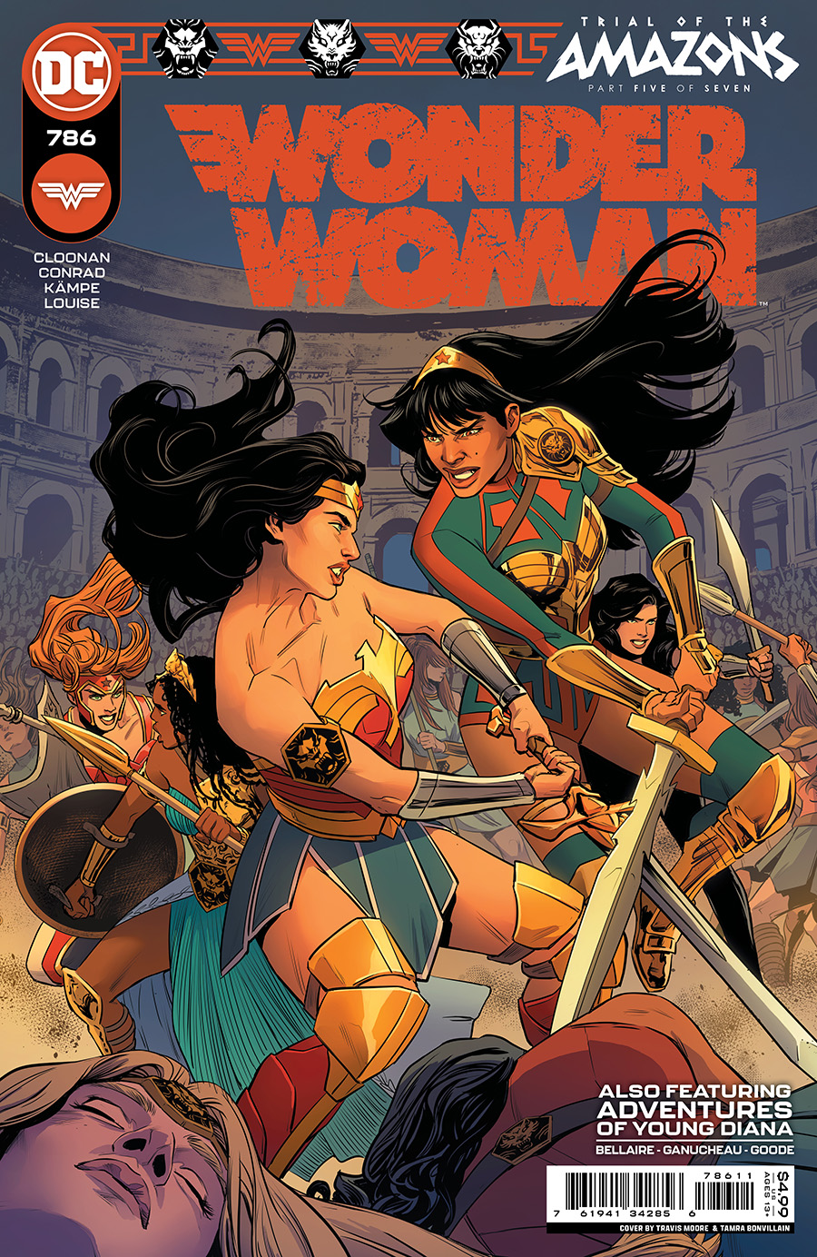 Wonder Woman Vol 5 #786 Cover A Regular Travis Moore Cover (Trial Of The Amazons Part 5)