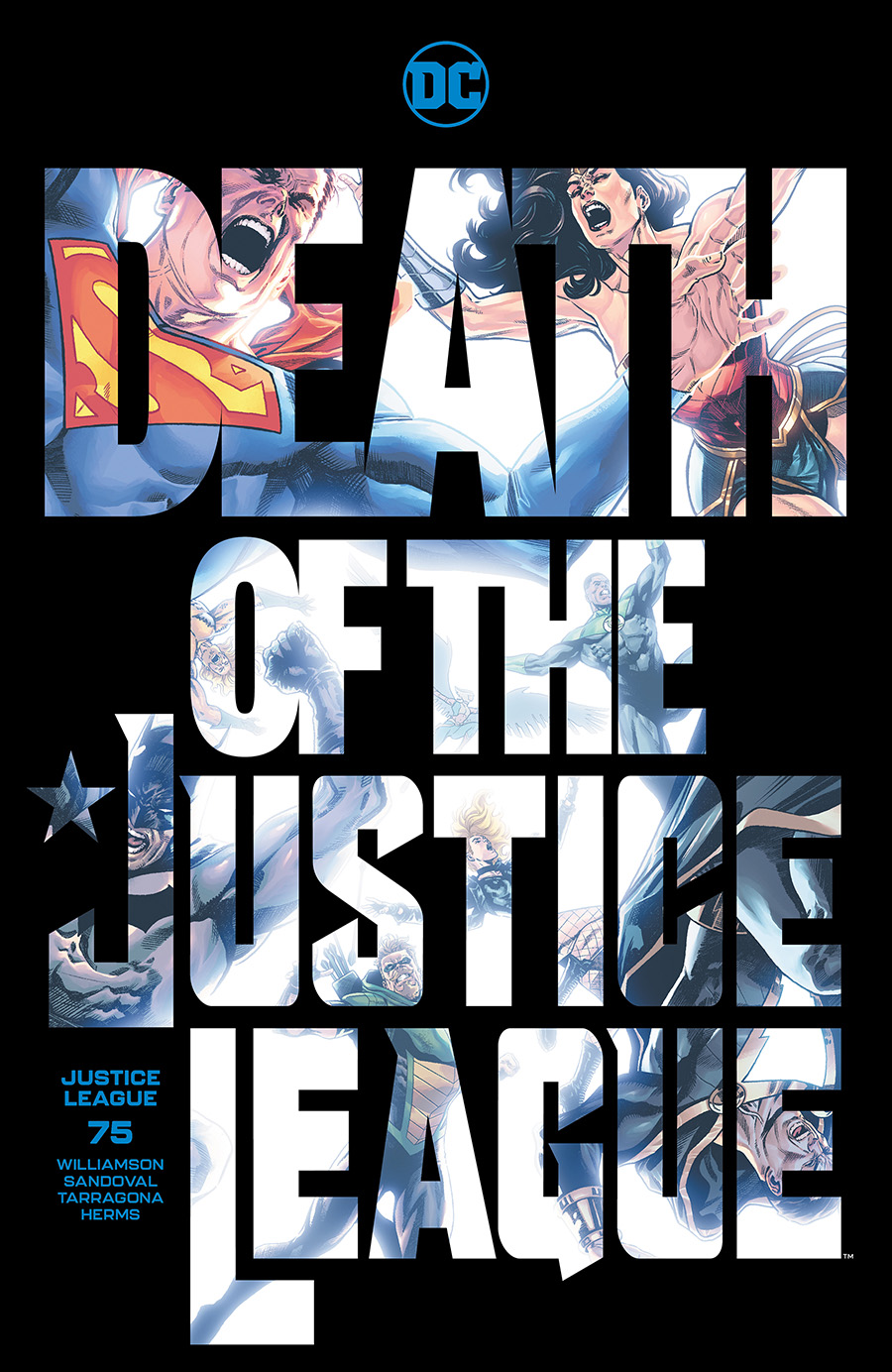 Justice League Vol 4 #75 Cover A Regular Daniel Sampere & Alejandro Sanchez Acetate Cover