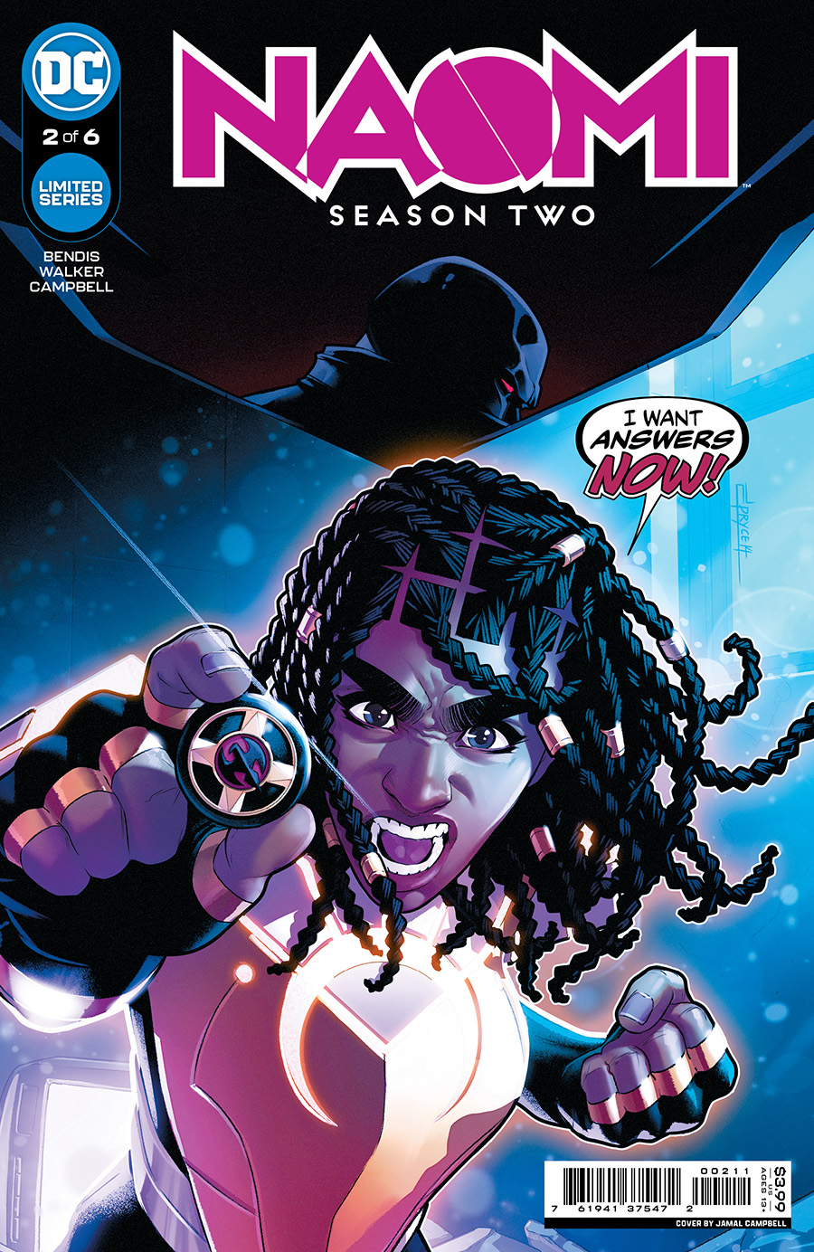 Naomi Season 2 #2 Cover A Regular Jamal Campbell Cover