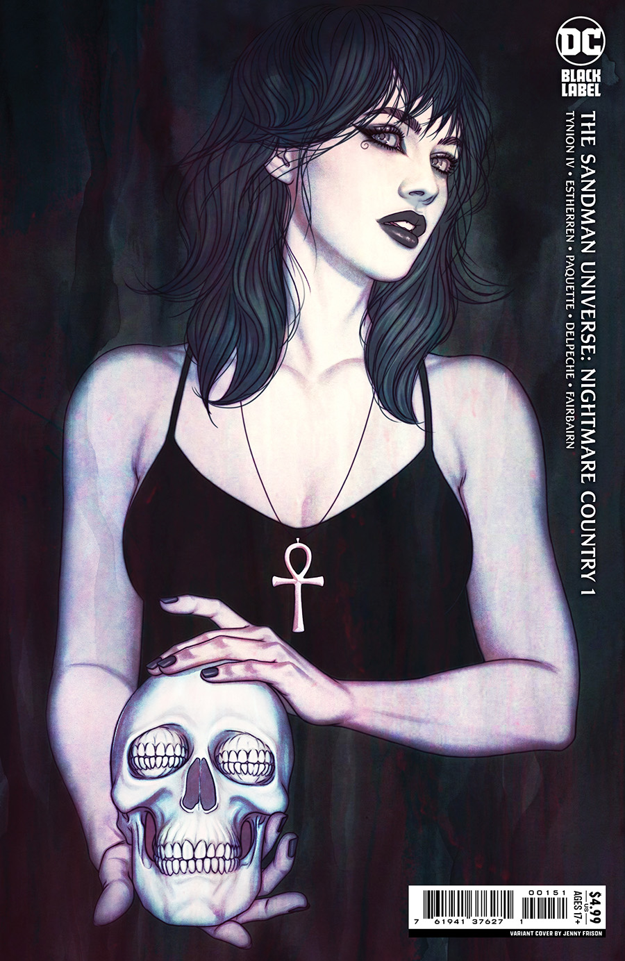 Sandman Universe Nightmare Country #1 Cover E Incentive Jenny Frison Card Stock Variant Cover
