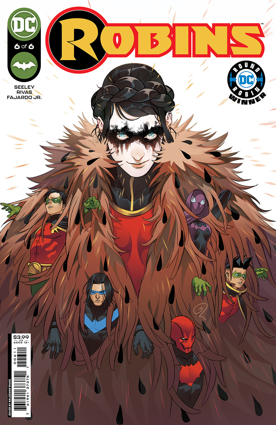 Robins #6 Cover A Regular Baldemar Rivas Cover