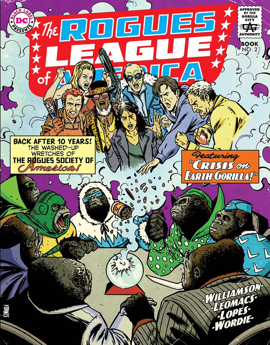 Rogues #2 Cover C Incentive Jorge Fornes Rogues League Of America Variant Cover
