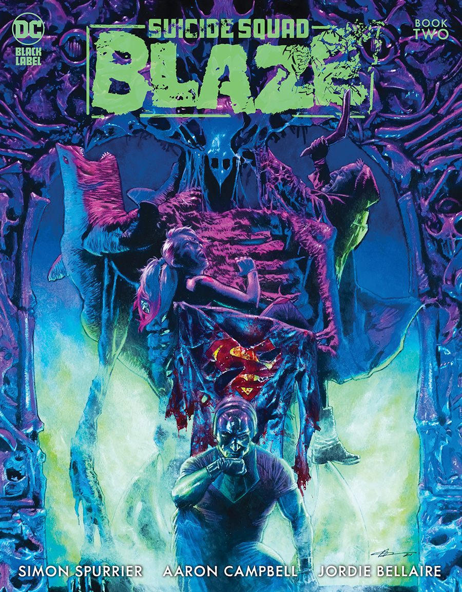 Suicide Squad Blaze #2 Cover A Regular Aaron Campbell Cover