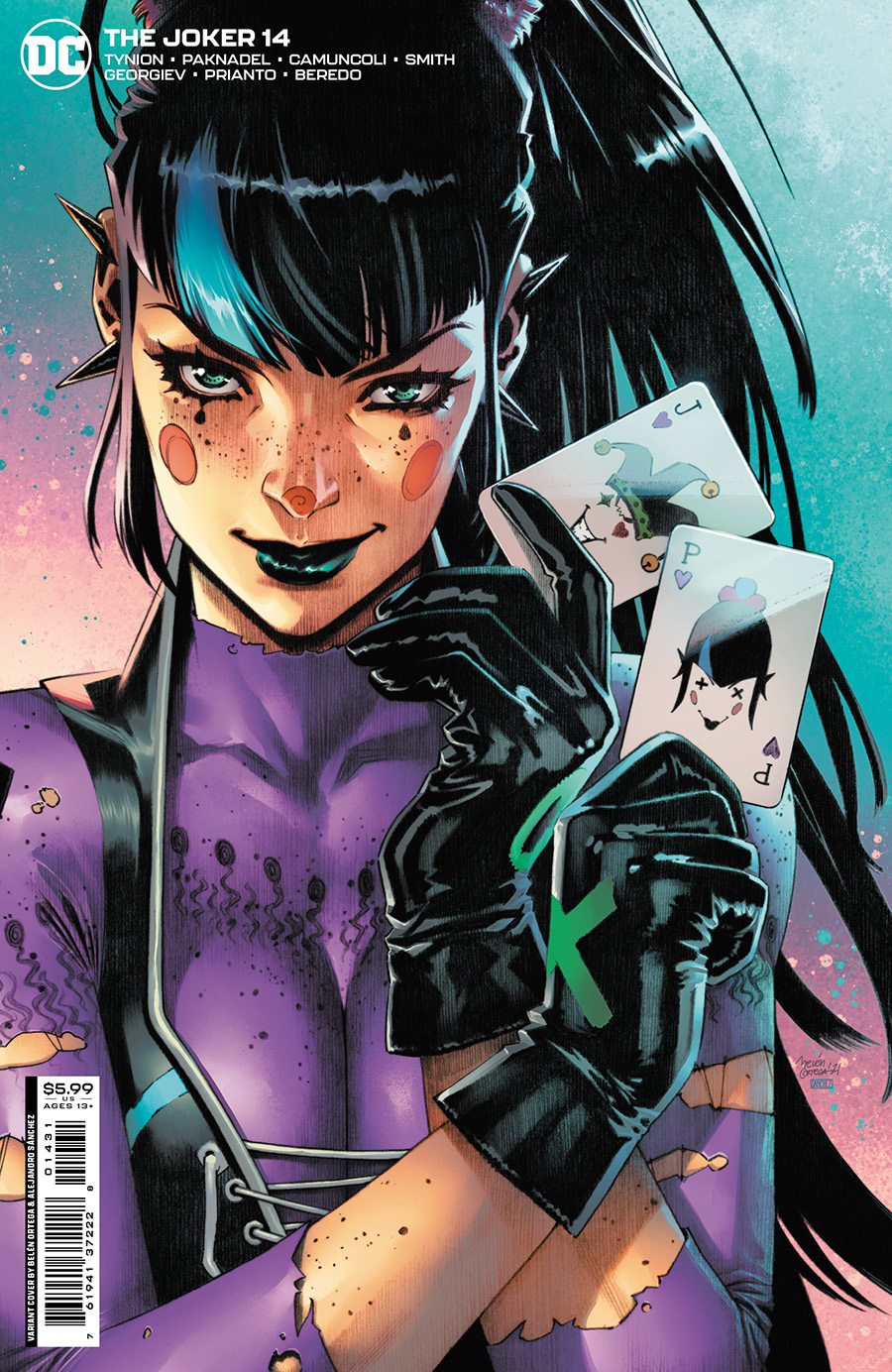 Joker Vol 2 #14 Cover C Variant Belen Ortega & Alejandro Sanchez Cover