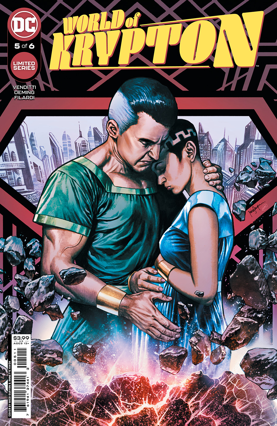 World Of Krypton Vol 3 #5 Cover A Regular Mico Suayan & Annette Kwok Cover