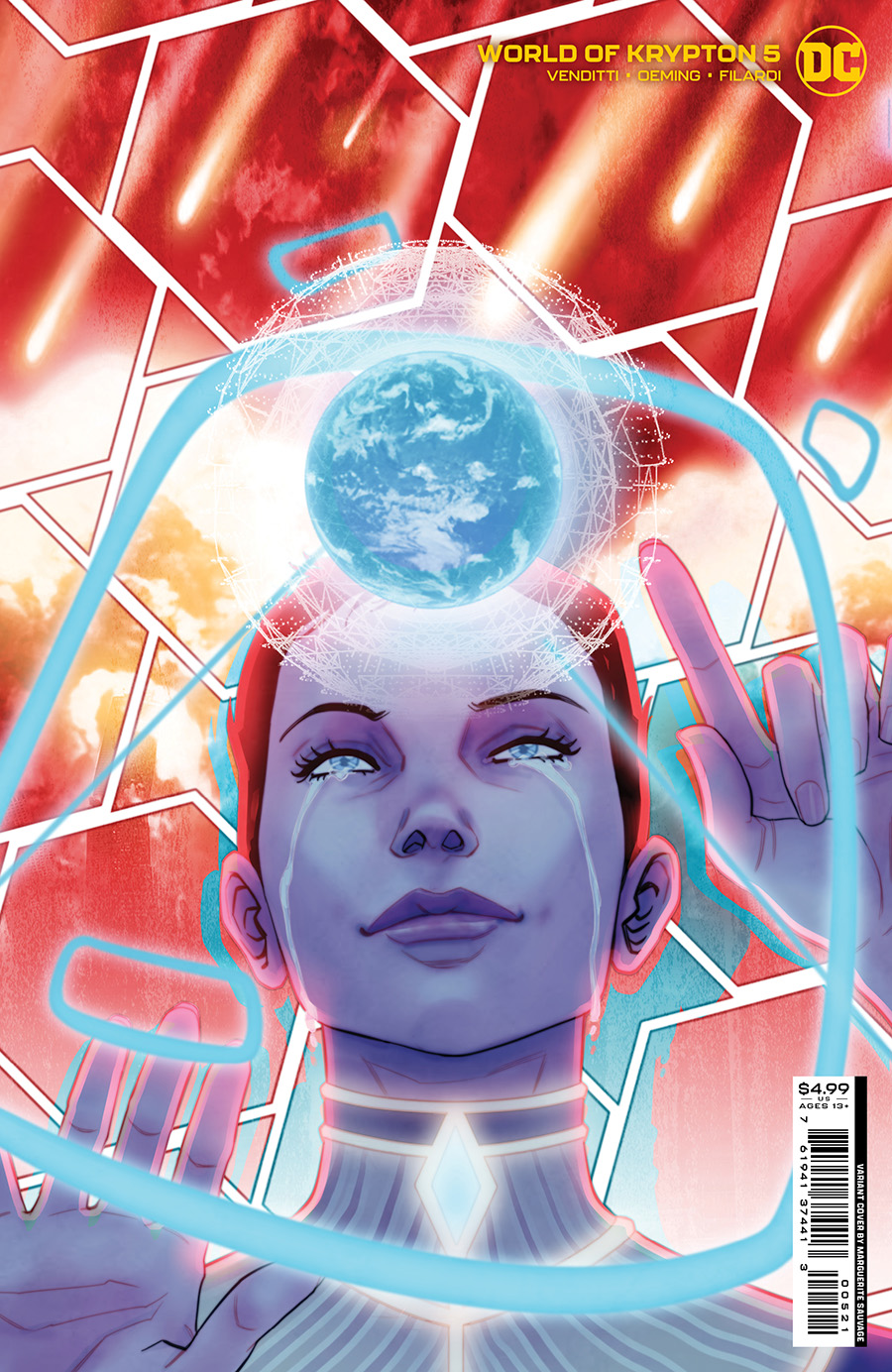 World Of Krypton Vol 3 #5 Cover B Variant Marguerite Sauvage Card Stock Cover