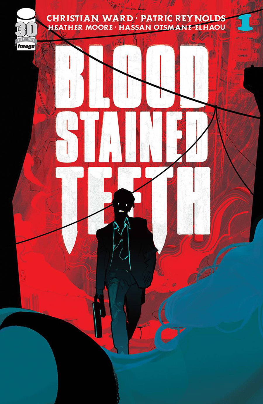 Blood-Stained Teeth #1 Cover G Incentive Christian Ward Variant Cover