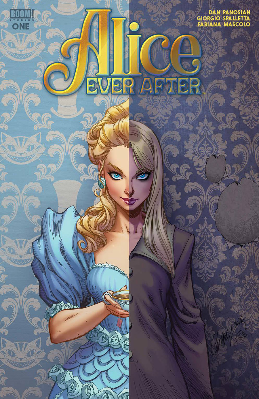 Alice Ever After #1 Cover D Variant J Scott Campbell Reveal Cover