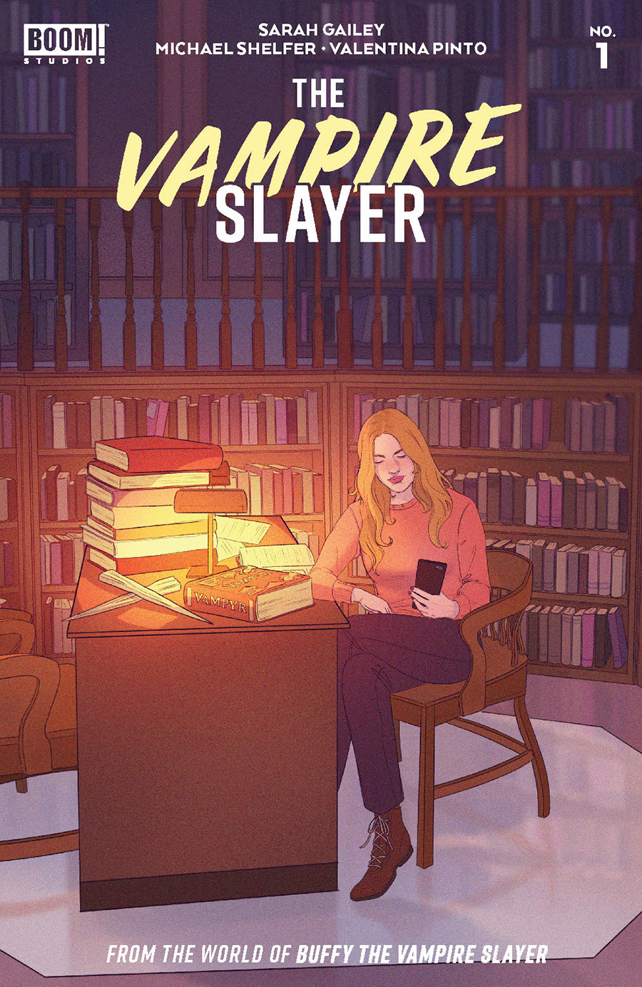 Vampire Slayer #1 Cover D Incentive Bex Glendining 25 Years Of Buffy Variant Cover