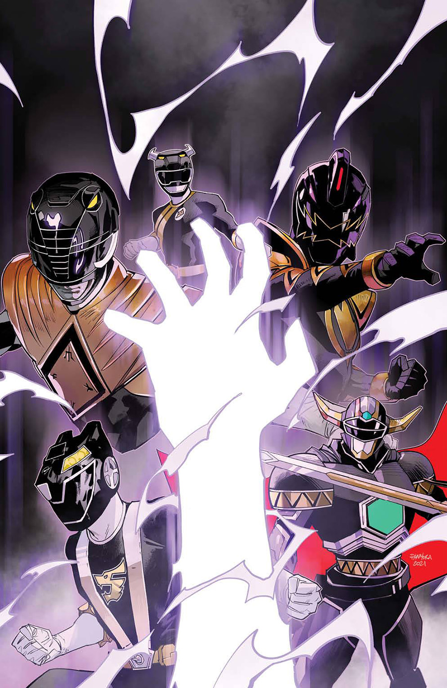 Power Rangers Universe #5 Cover B Incentive Dan Mora Virgin Cover