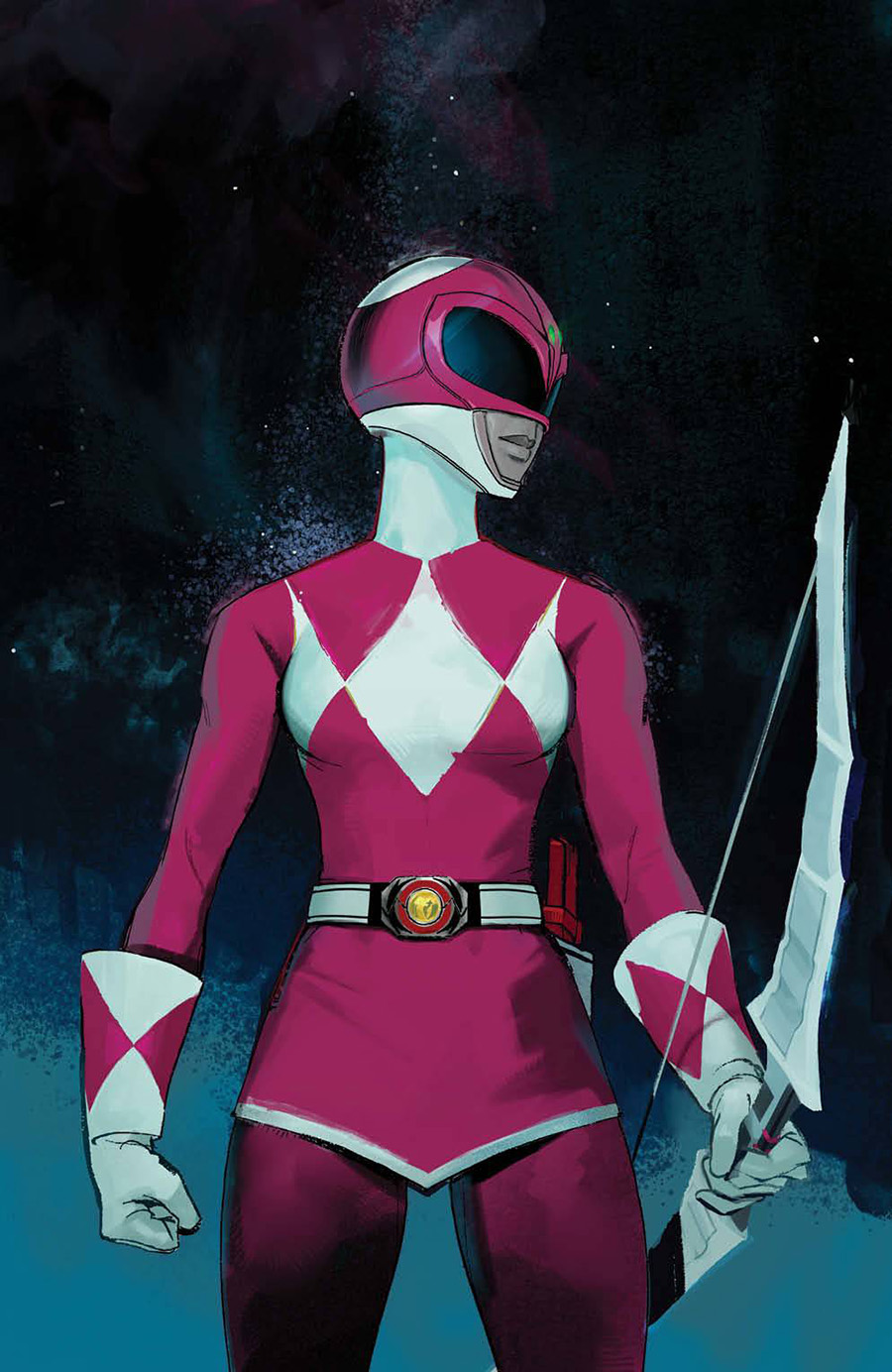 Mighty Morphin #18 Cover G Incentive Monika Palosz Reveal Virgin Cover