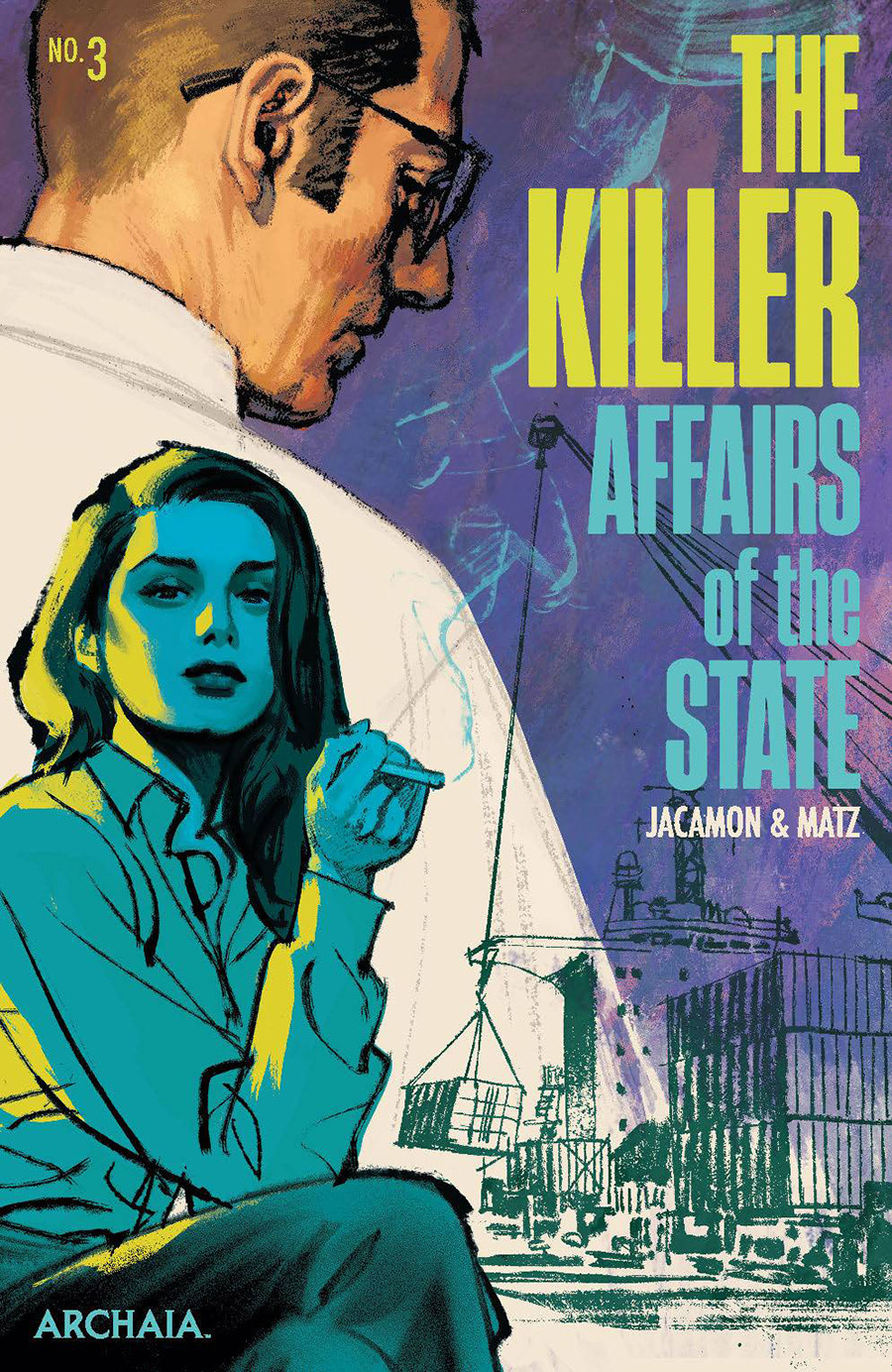 Killer Affairs Of The State #3 Cover B Incentive Greg Smallwood Vintage Variant Cover