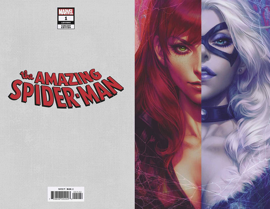 Amazing Spider-Man Vol 6 #1 Cover P Incentive Stanley Artgerm Lau Virgin Cover