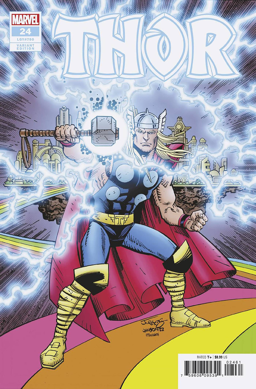 Thor Vol 6 #24 Cover H Incentive Dan Jurgens Variant Cover (#750)