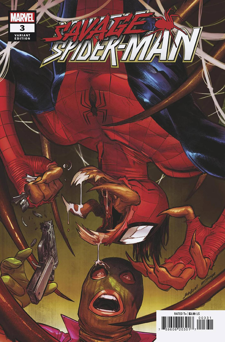 Savage Spider-Man #3 Cover C Incentive Michele Bandini Variant Cover