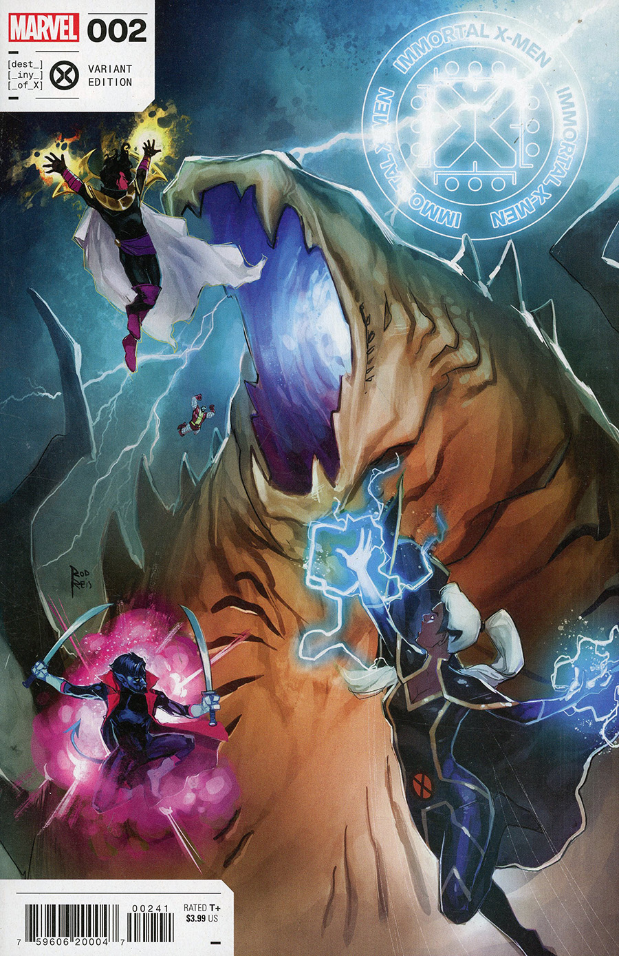 Immortal X-Men #2 Cover D Incentive Rod Reis Variant Cover