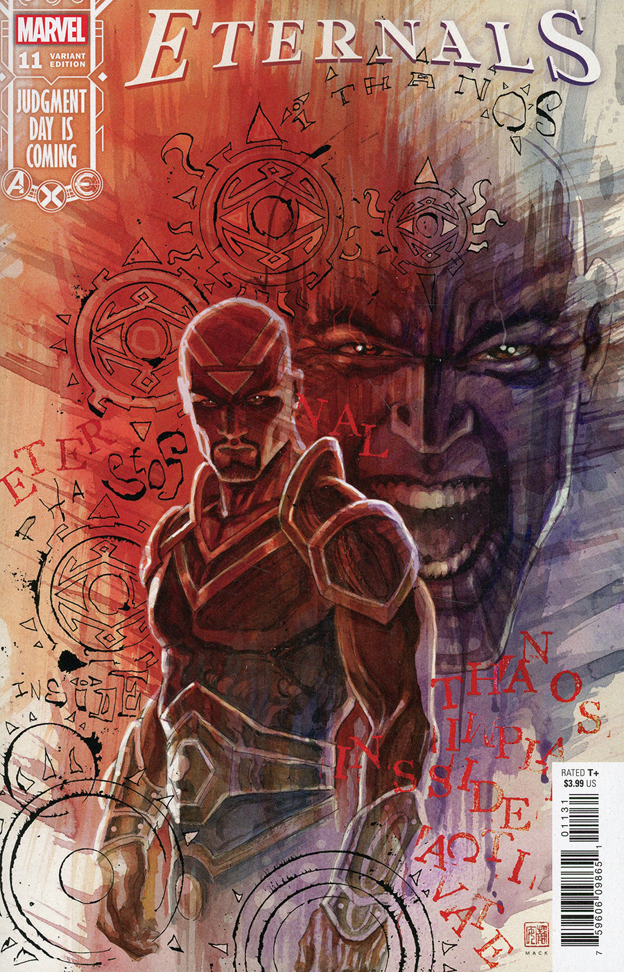 Eternals Vol 5 #11 Cover D Incentive David Mack Variant Cover