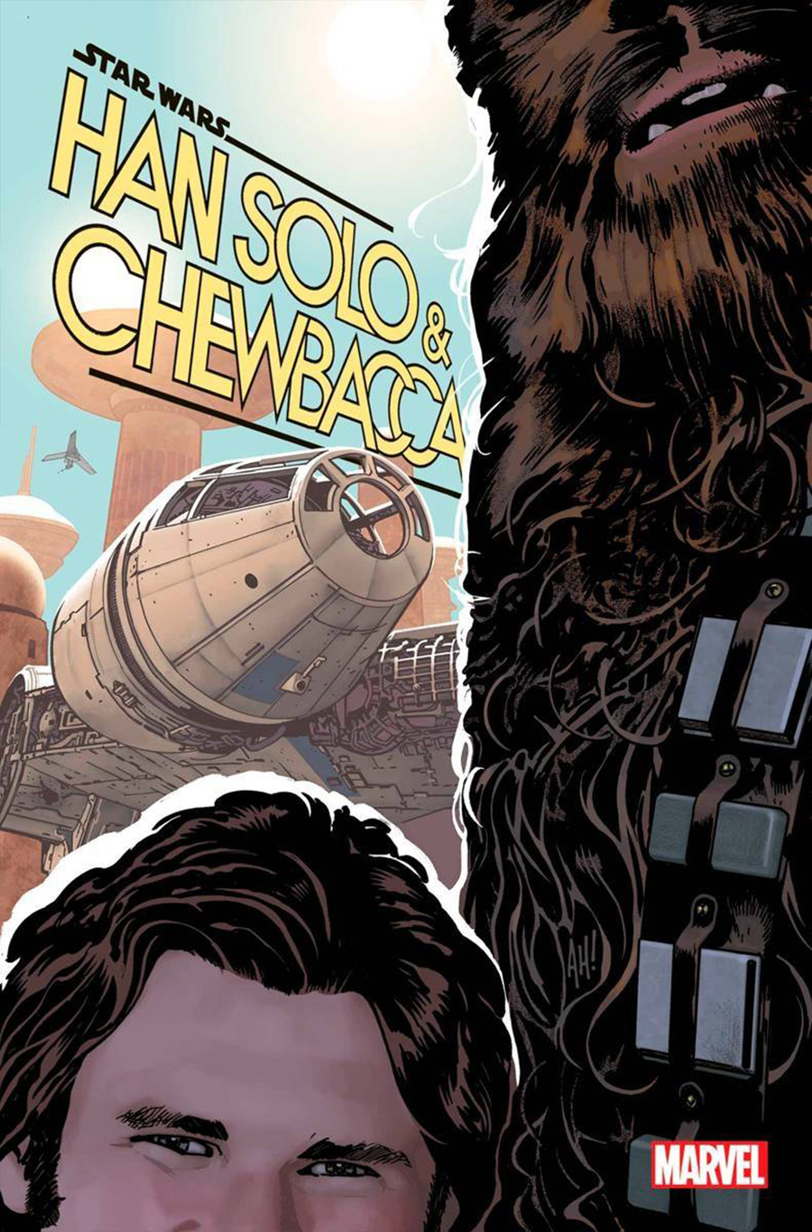 Star Wars Han Solo & Chewbacca #2 Cover C Incentive Adam Hughes Variant Cover