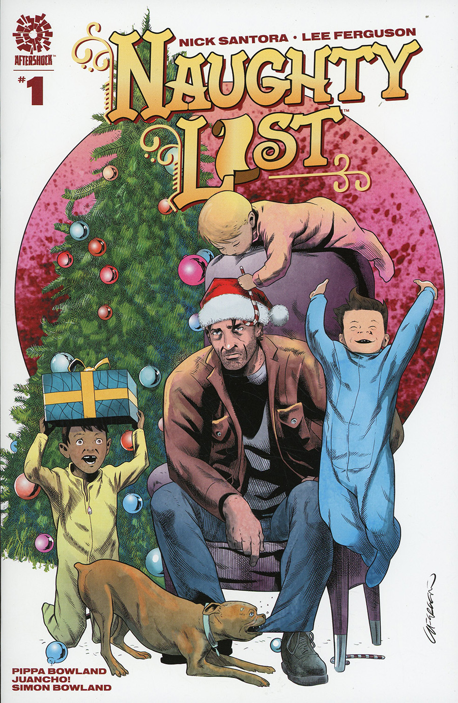 Naughty List #1 Cover B Incentive Lee Ferguson Variant Cover