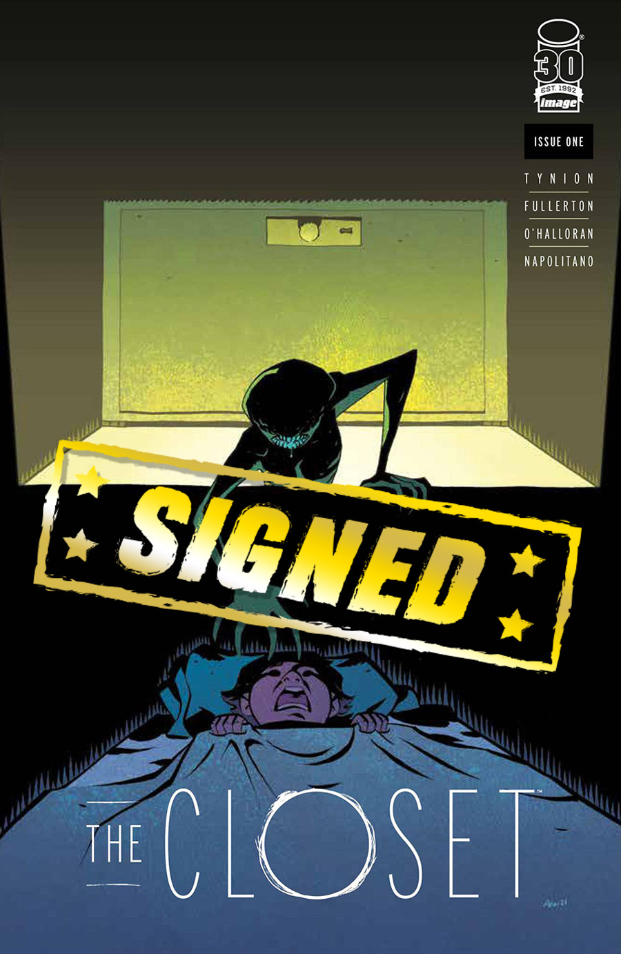Closet #1 Cover E Incentive Michael Avon Oeming Variant Cover Signed By James Tynion IV