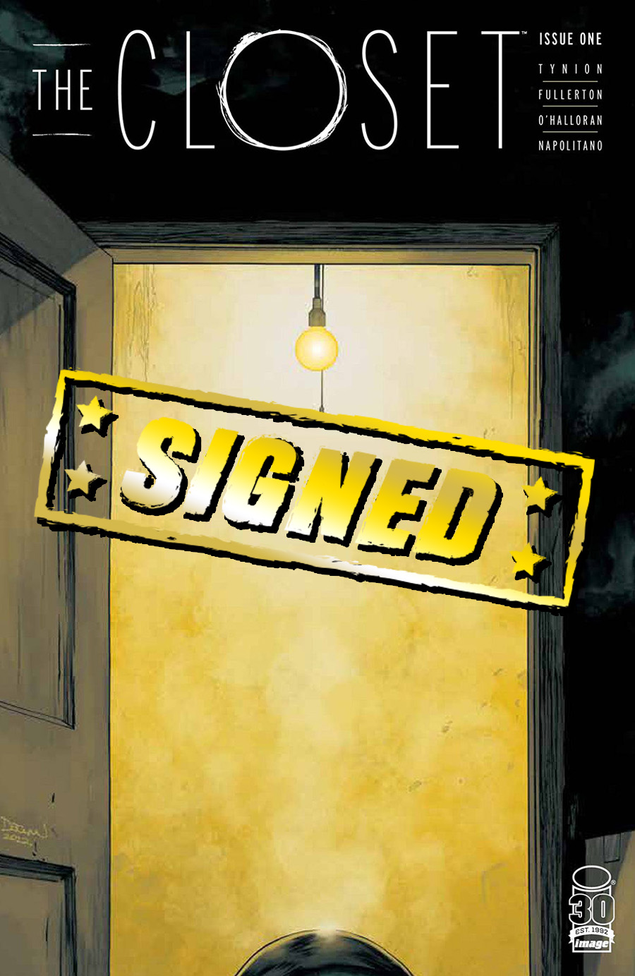 Closet #1 Cover F Incentive Declan Shalvey Variant Cover Signed By James Tynion IV