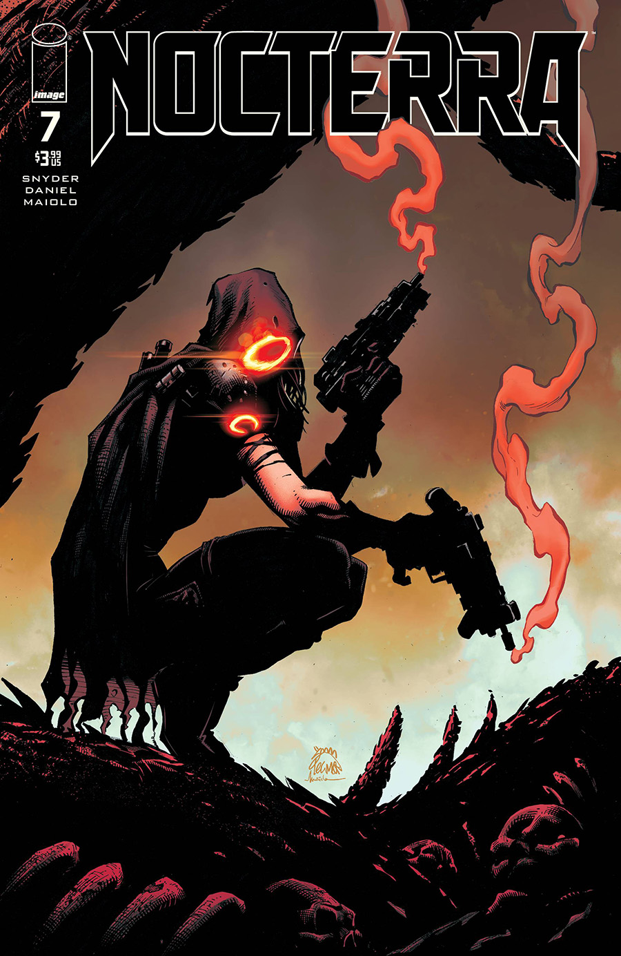 Nocterra #7 Cover I Incentive Ryan Stegman Variant Cover