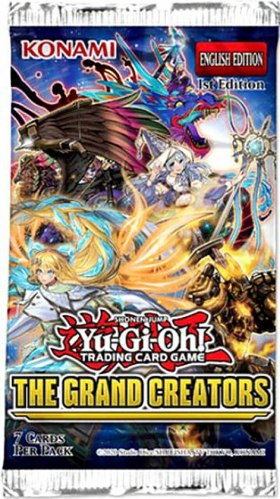 Yu-Gi-Oh Grand Creators Booster Pack