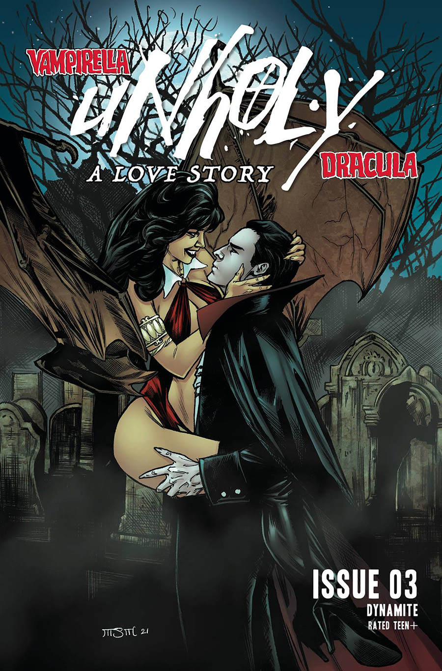 Vampirella Dracula Unholy #3 Cover O Variant Michael Santamaria Cover