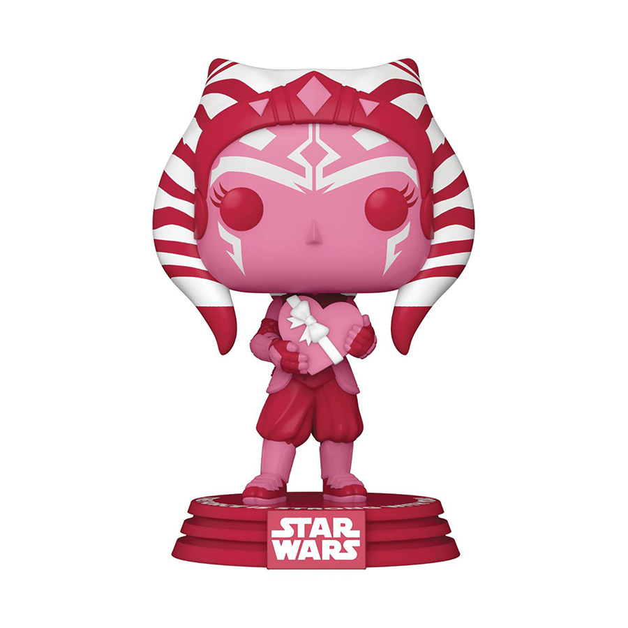 POP Star Wars Valentines Ahsoka Vinyl Bobble Head