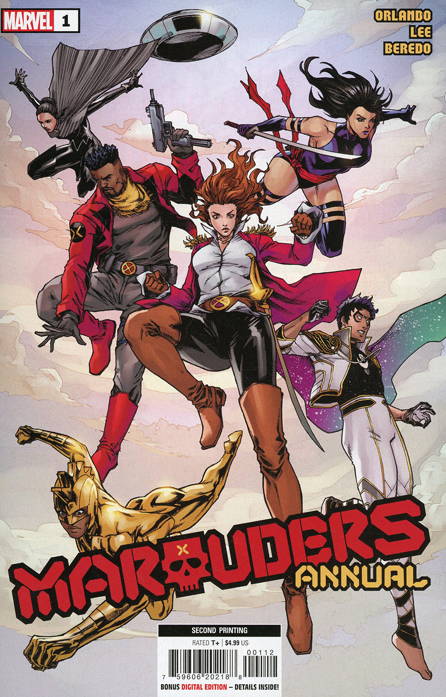 Marauders Annual #1 Cover D 2nd Ptg Creees Lee Variant Cover