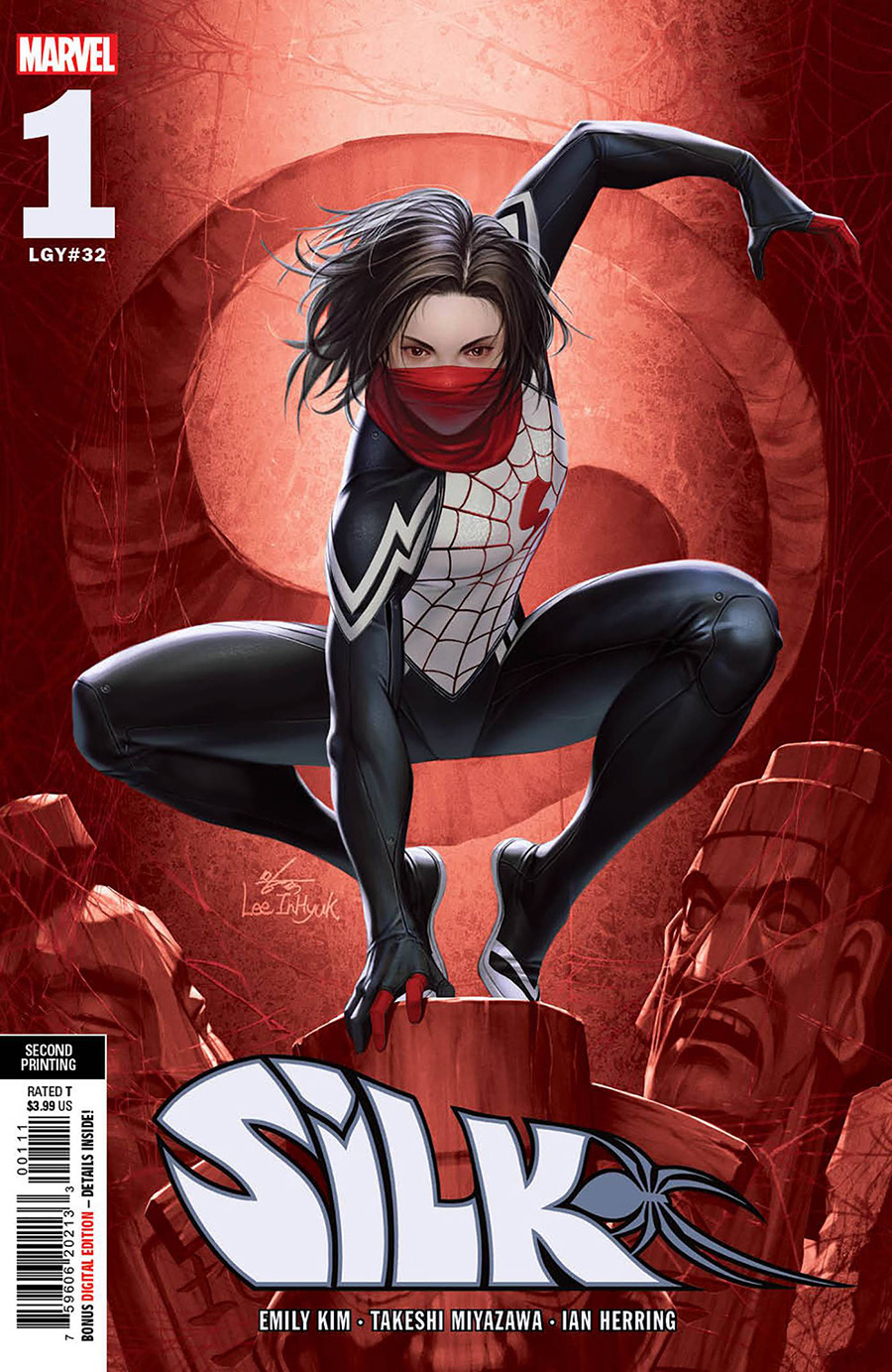 Silk Vol 4 #1 Cover E 2nd Ptg Inhyuk Lee Variant Cover