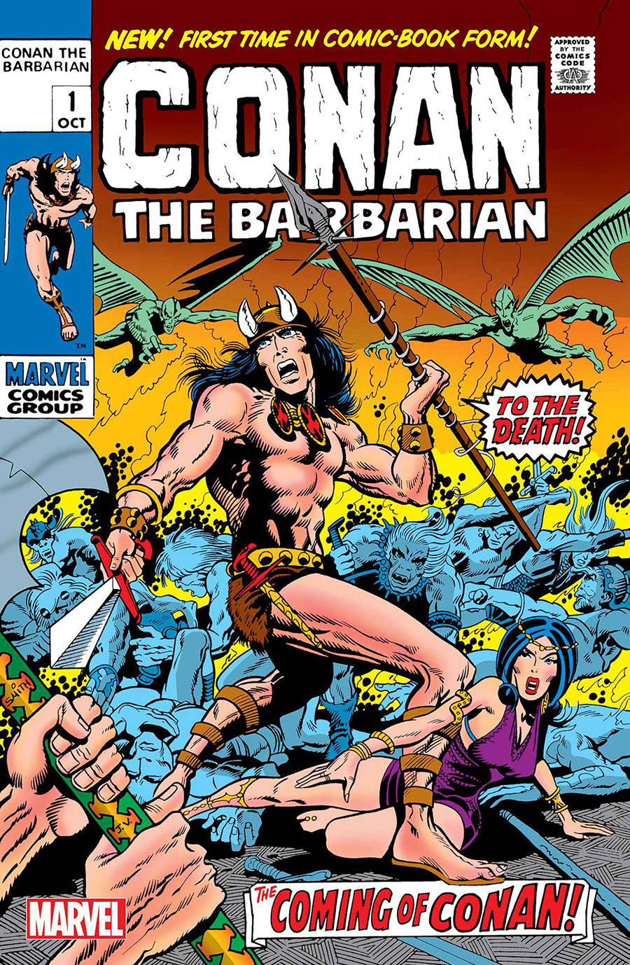 Conan The Barbarian #1 Cover C Facsimile Edition 2nd Ptg