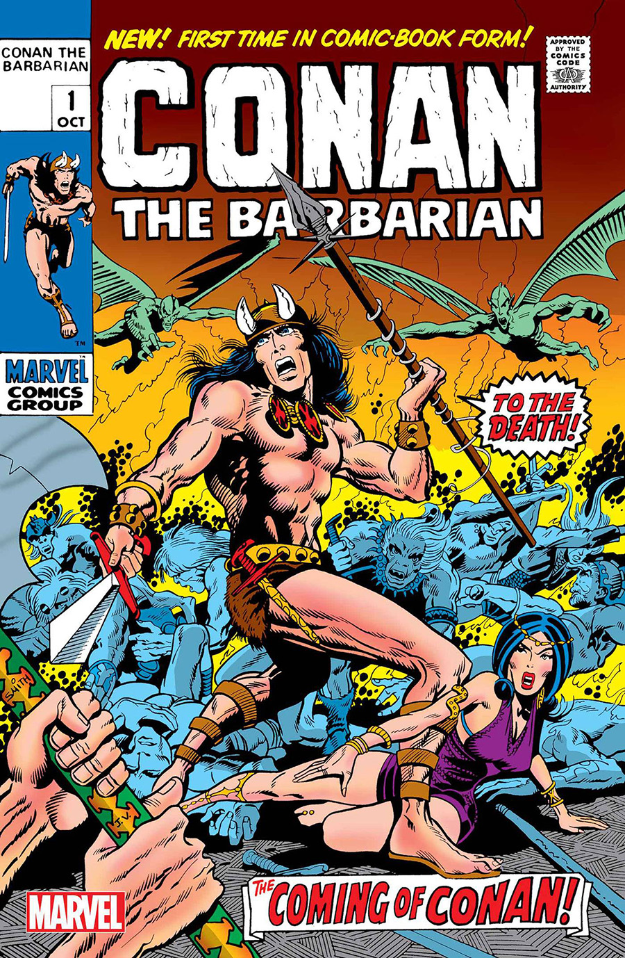 Conan The Barbarian #1 Cover C Facsimile Edition 2nd Ptg