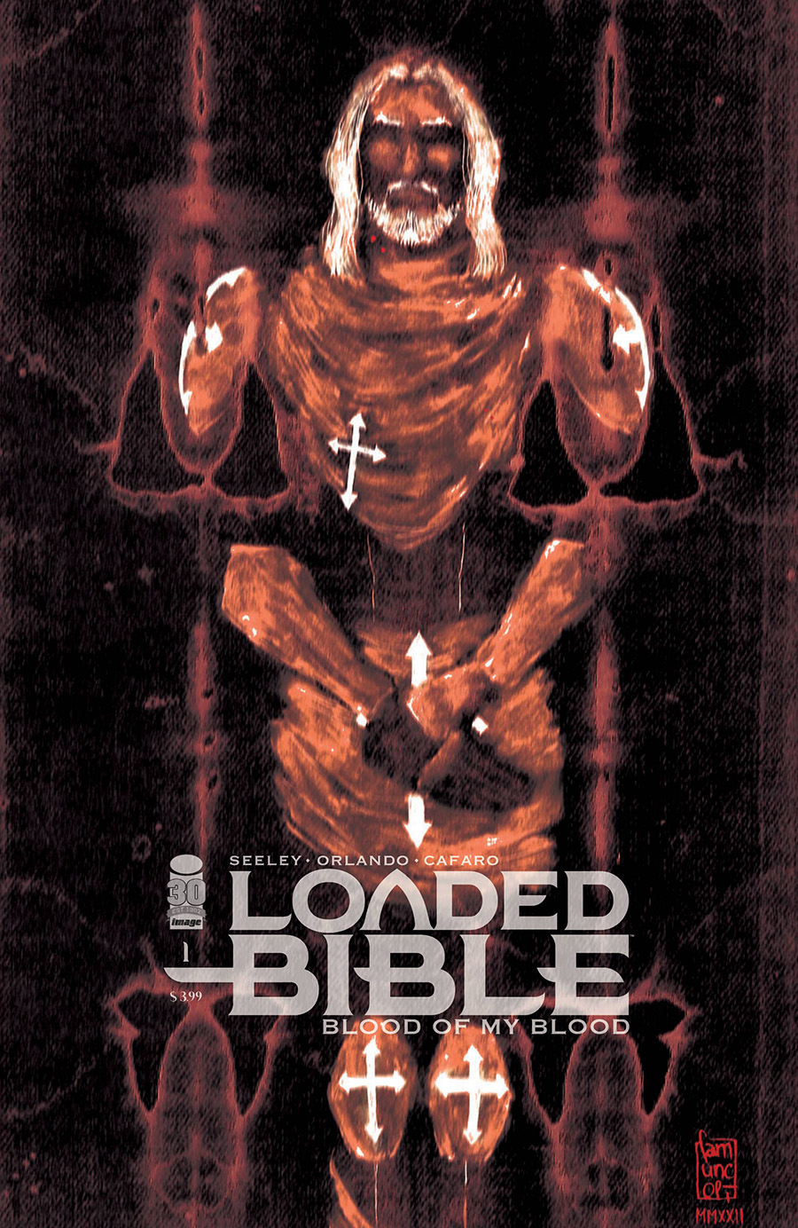 Loaded Bible Blood Of My Blood #1 Cover G Incentive Giuseppe Camuncoli Variant Cover