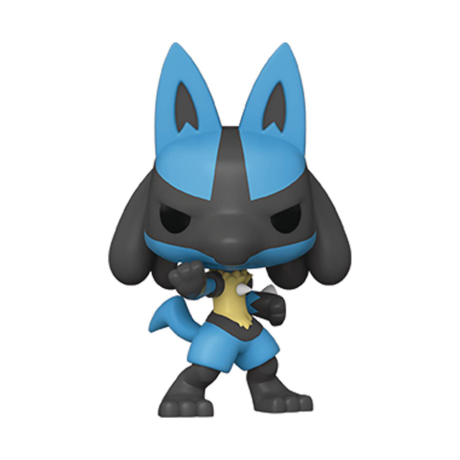 POP Games Pokemon Series 9 Lucario Vinyl Figure