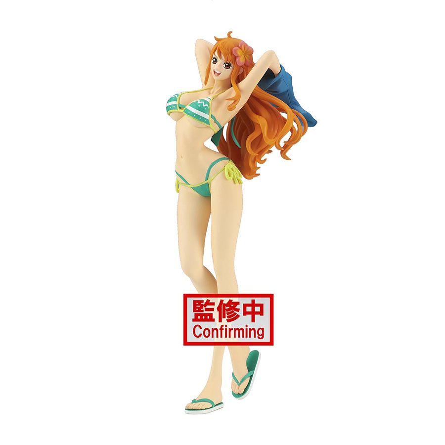 One Piece Grandline Girls On Vacation Figure - Nami Version A