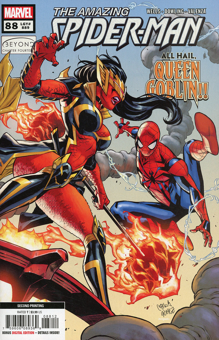 Amazing Spider-Man Vol 5 #88 Cover E 2nd Ptg Carlos Gomez Variant Cover