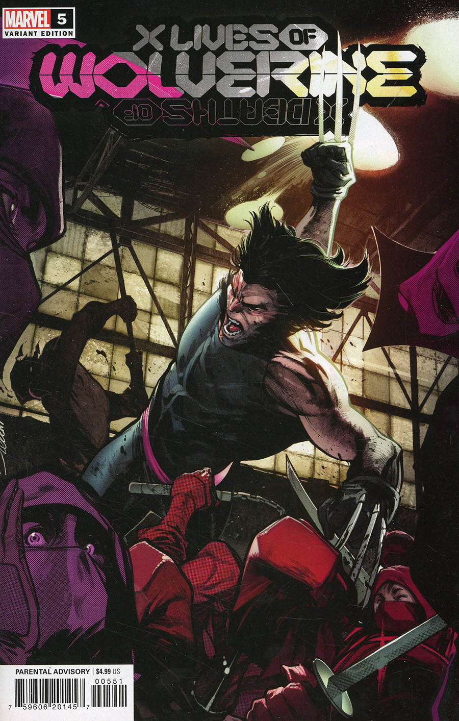 X Lives Of Wolverine #5 Cover F Incentive Pepe Larraz Variant Cover