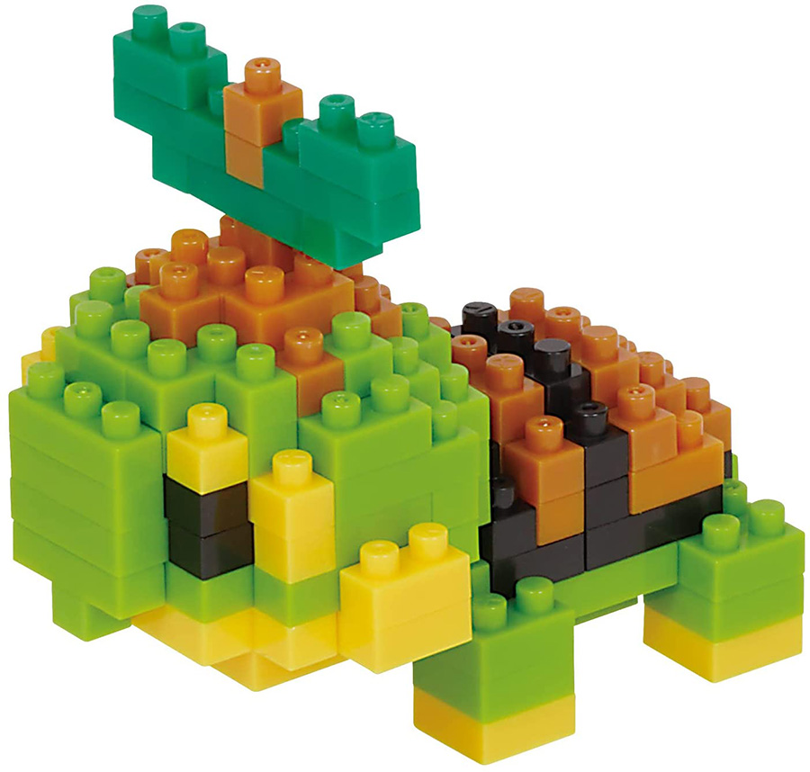 Nanoblock Pokemon Series - Box Of 12 - #077 Turtwig