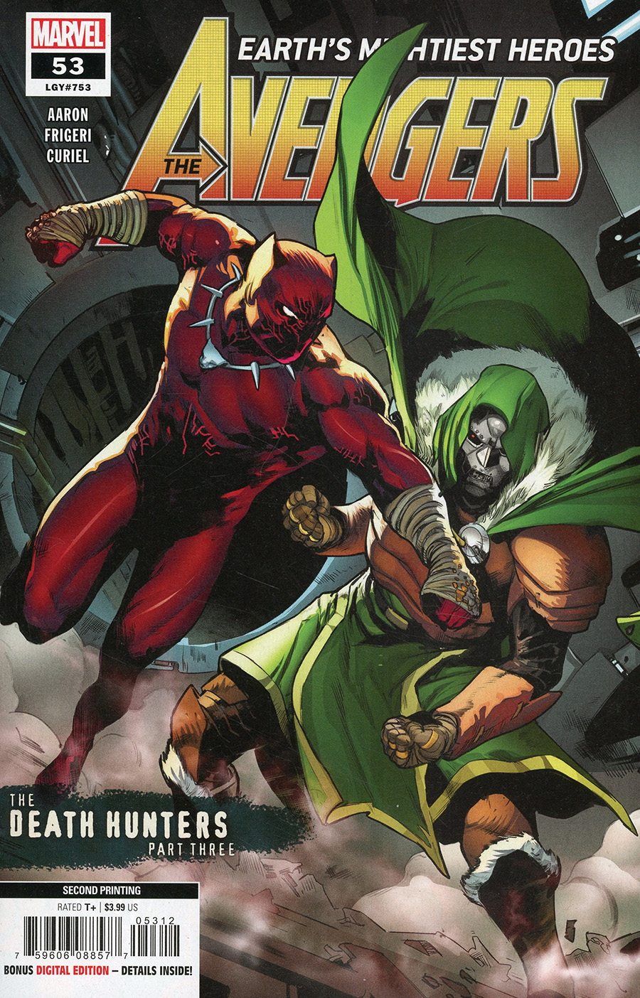 Avengers Vol 7 #53 Cover D 2nd Ptg Juan Frigeri Variant Cover